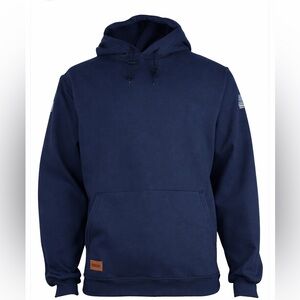 NEW NSA TECGEN FR Pullover Hoodie - Navy (L)